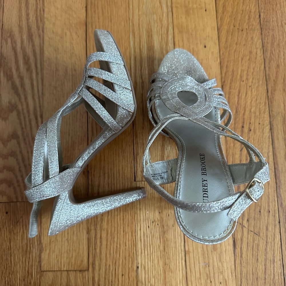 Audrey Brooke Glitter Heels